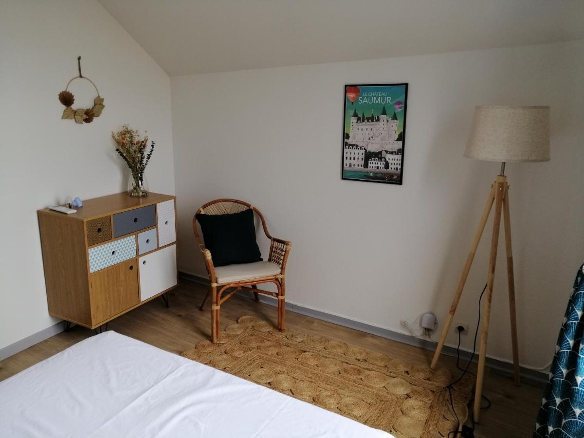 Bel Appt 3 Pieces, A L'Etage, Jardin Privatif, Au Calme, 10 Mn Saumur Et Cnpe Varennes-sur-Loire Exterior photo